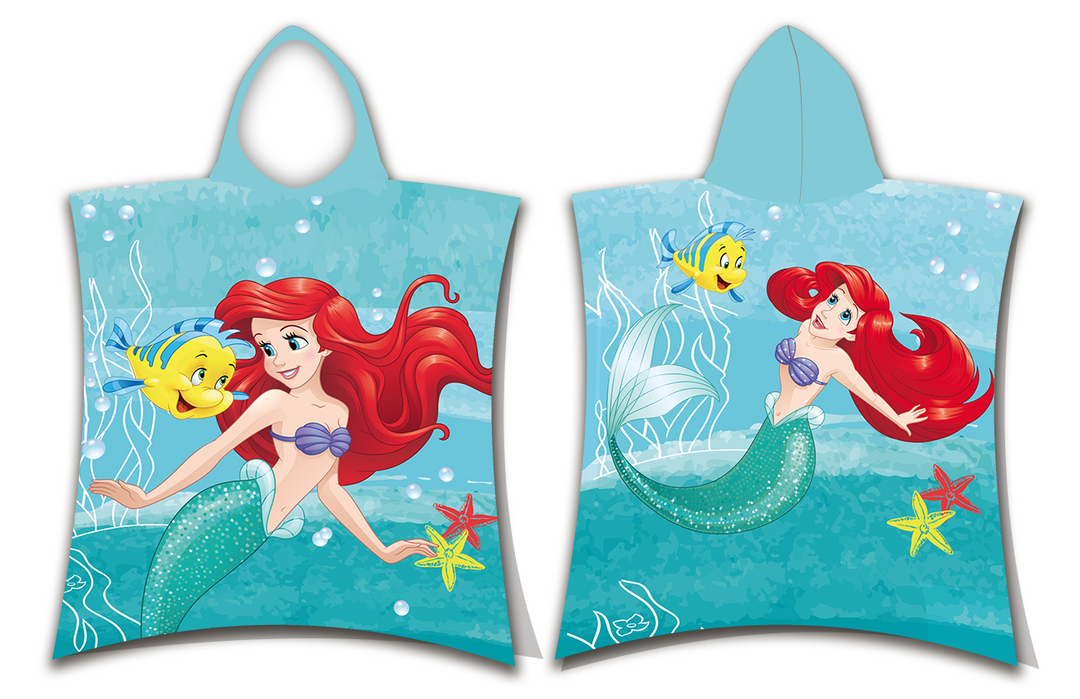 disney princess arielle poncho 8592753033128  | Disney Merchandise