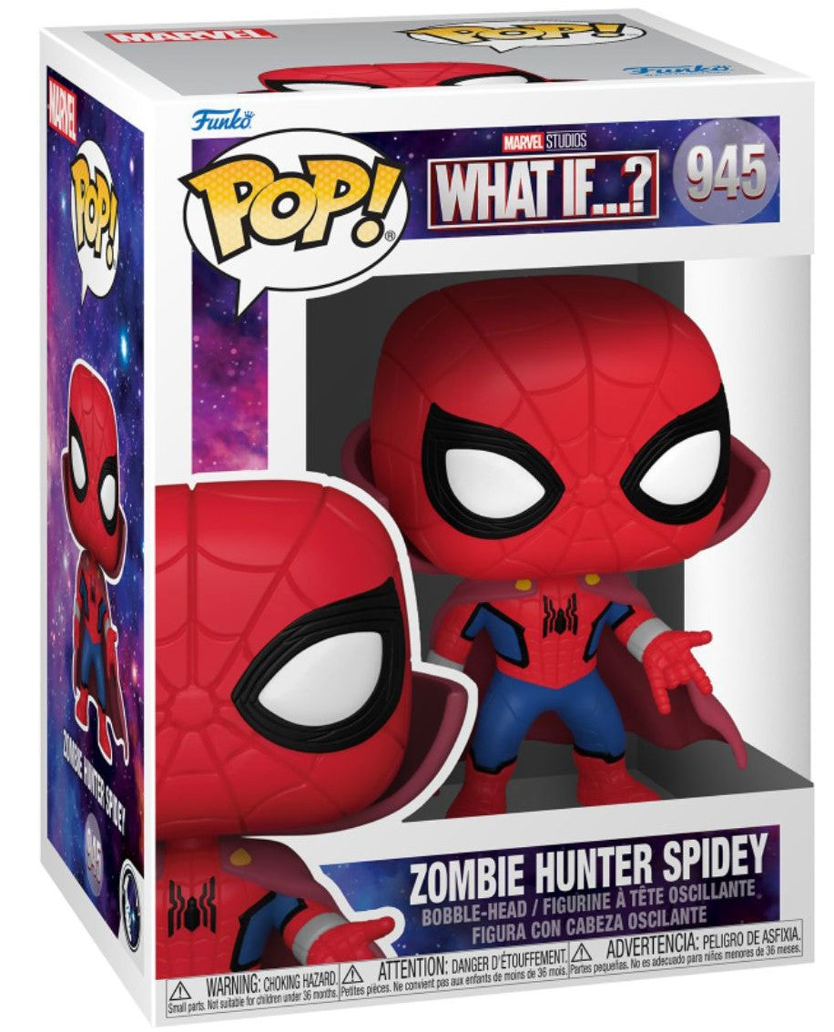 Funko POP Marvel What If...? Zombie Hunter Spidey 945