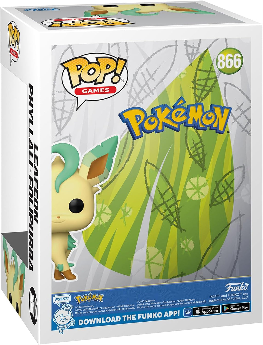 Funko POP Pokemon Leafeon 866