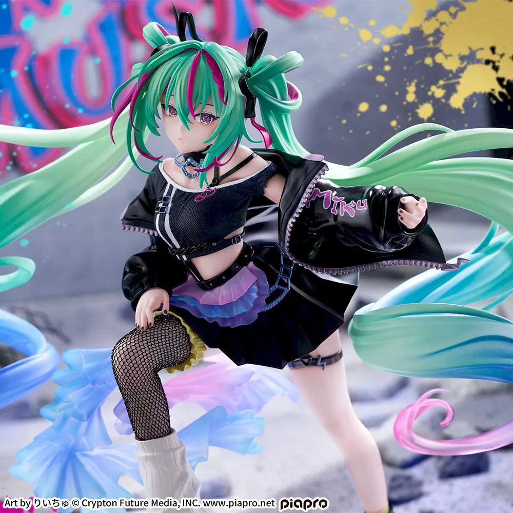 Sega Hatsune Miku FIGURIZMa Statue Hatsune Miku Punk! 23 cm