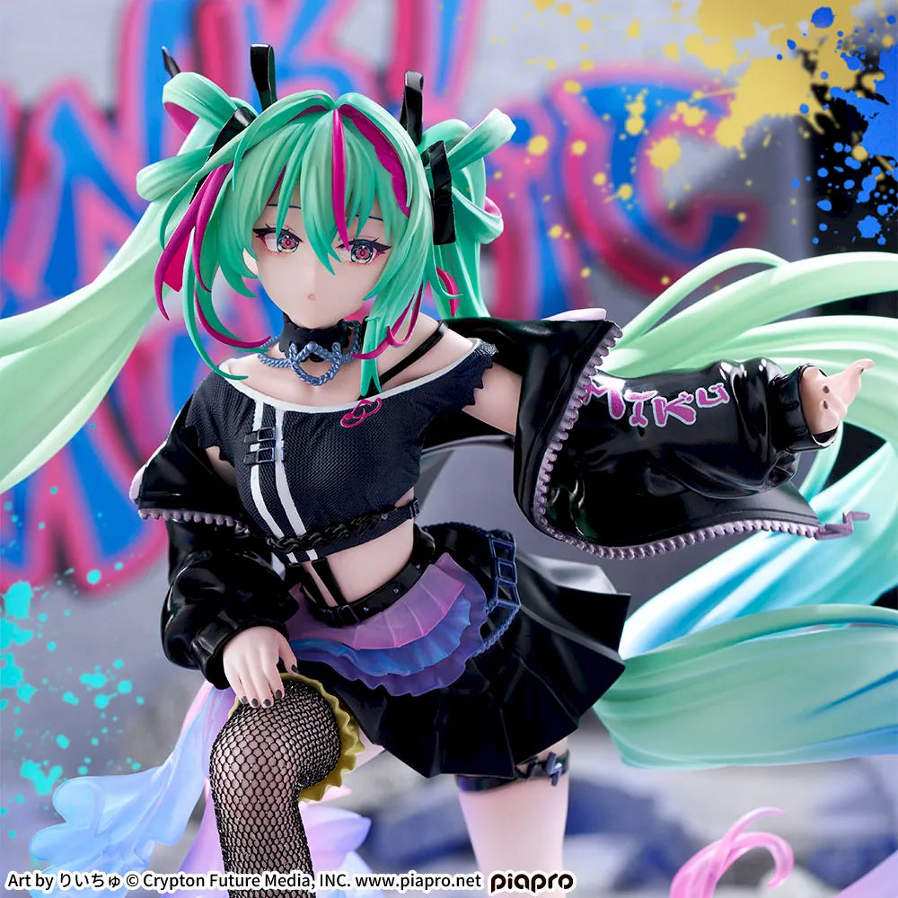 Sega Hatsune Miku FIGURIZMa Statue Hatsune Miku Punk! 23 cm