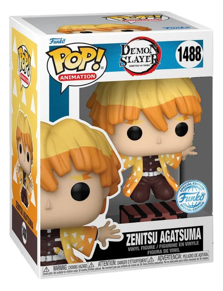 Demon Slayer Funko POP Zenitsu Agatsuma Special Edition #1488 EAN 0889698765343