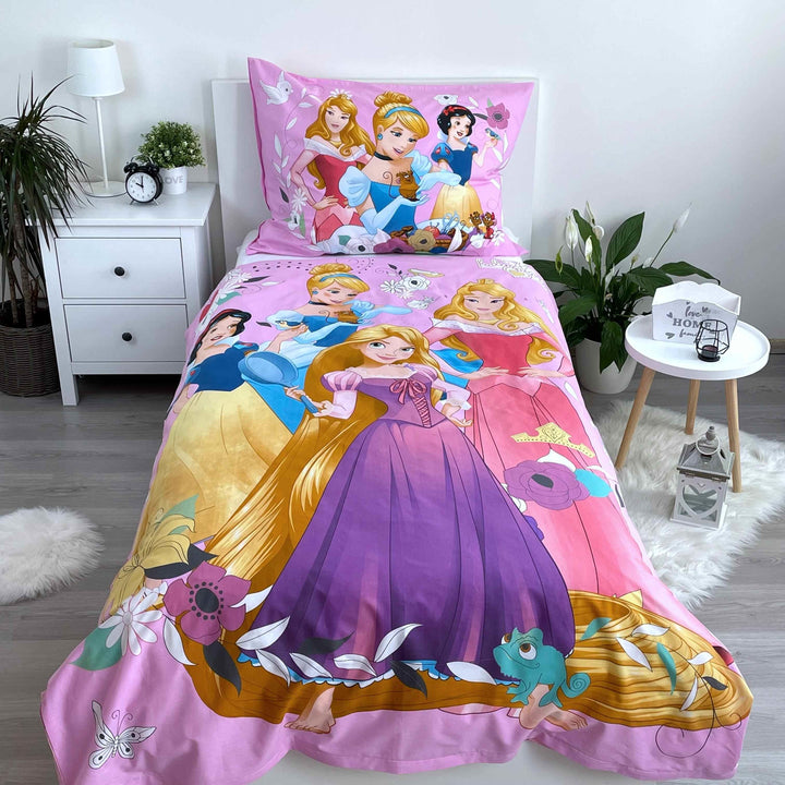 Disney Princess Bettwäsche 140x200 + 70x90 cm Baumwolle EAN 8592753016763