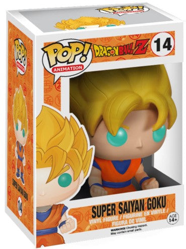 Dragon Ball Z Super Saiyan Goku Funko Pop #14 EAN 0849803038076