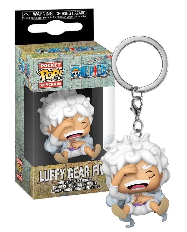 One Piece Luffy Gear 5 Schlüsselanhänger