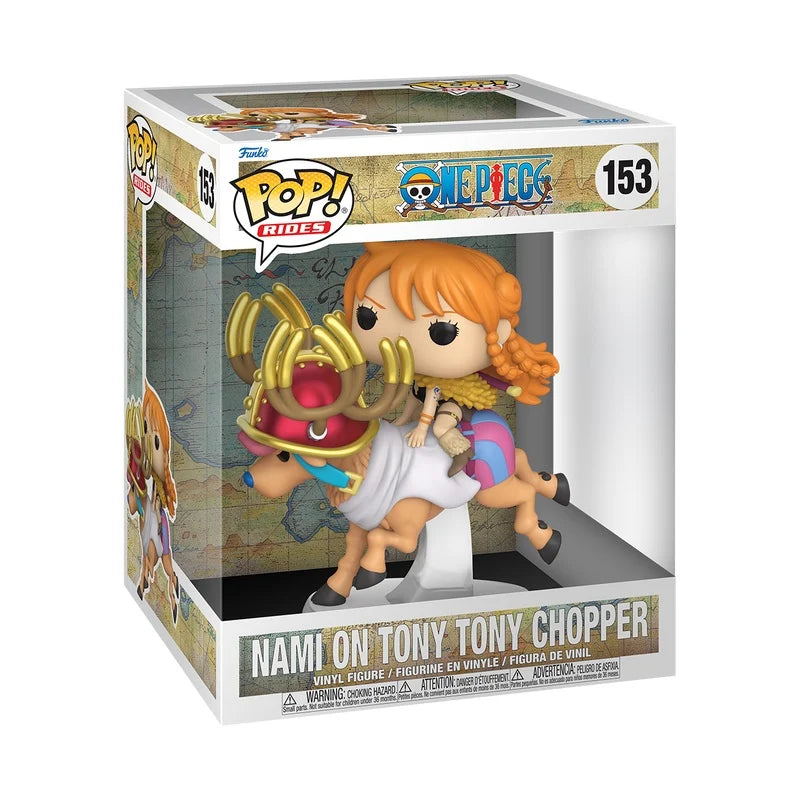 Funko POP One Piece Nami on Tony Tony Chopper #153