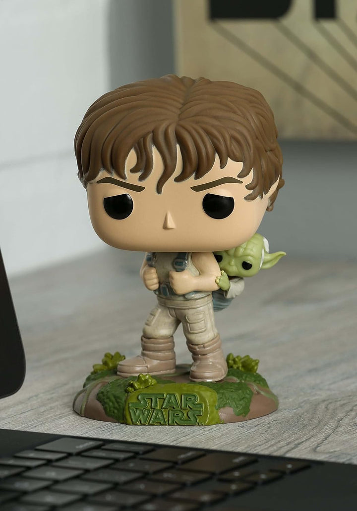 Star Wars Luke Skywalker & Yoda Funko POP Figur #363
