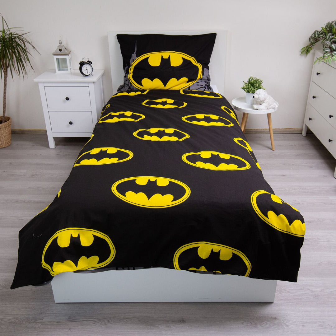 Batman Bettwäsche 140x200 cm + 70x90 cm Baumwolle