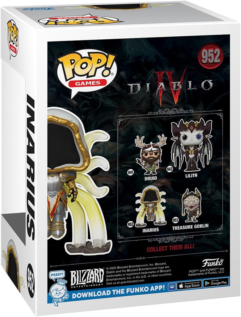 Diablo 4 Funko POP Figur Inarius #952