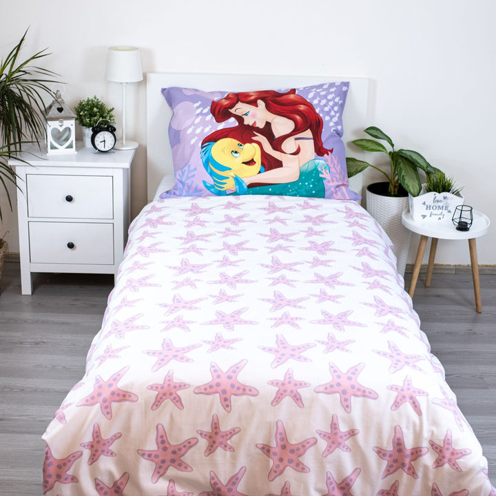 Disney Arielle Bettwäsche 140x200 cm Baumwolle