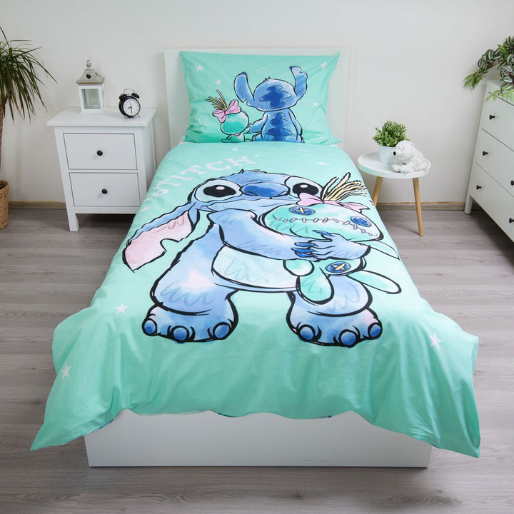 Disney Stitch Buddies Bettwäsche 140x200 cm Baumwolle