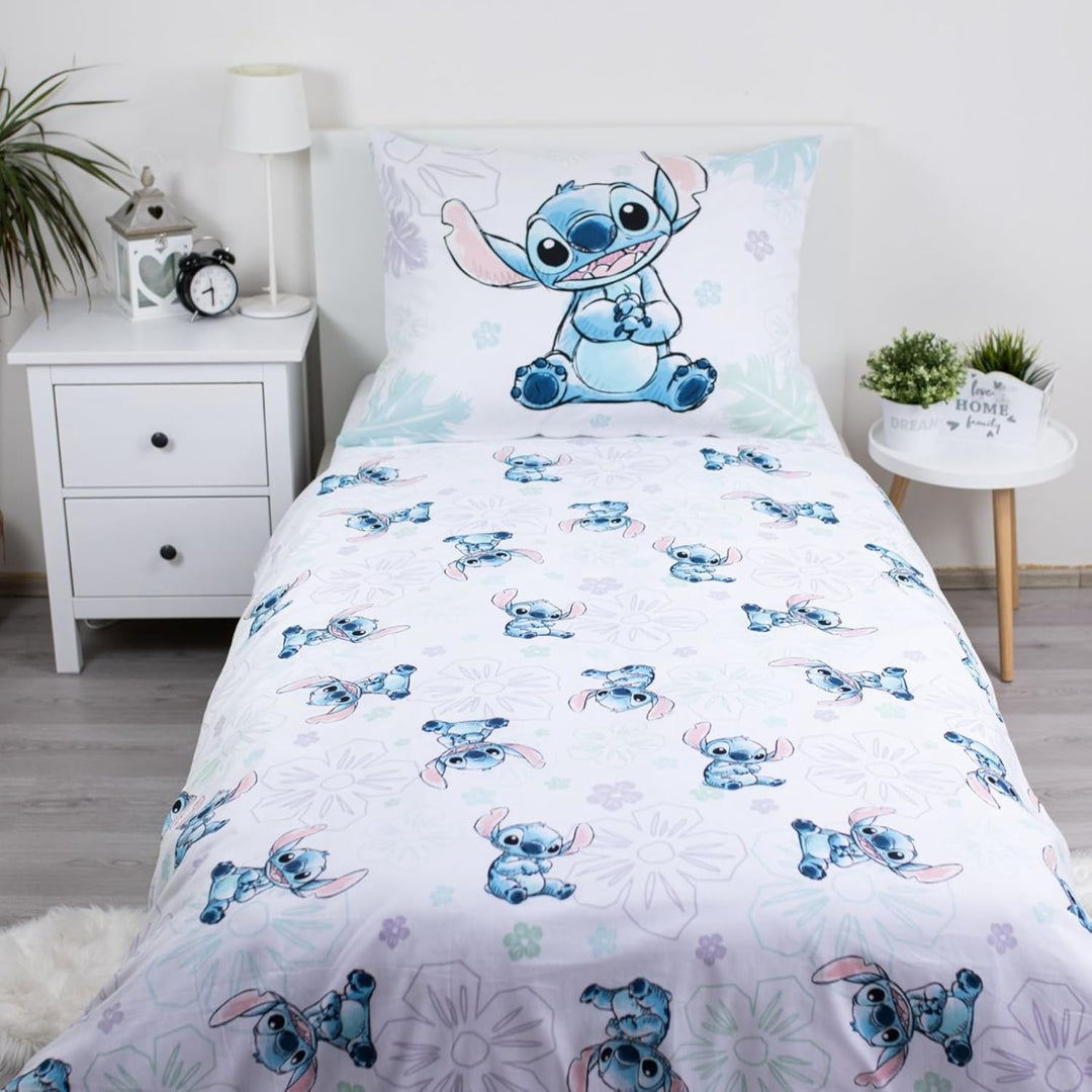 Disney Stitch Bettwäsche 140x200 cm Baumwolle
