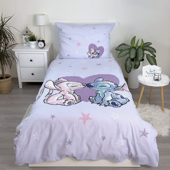 Disney Lilo & Stitch Bettwäsche 140x200 cm Baumwolle