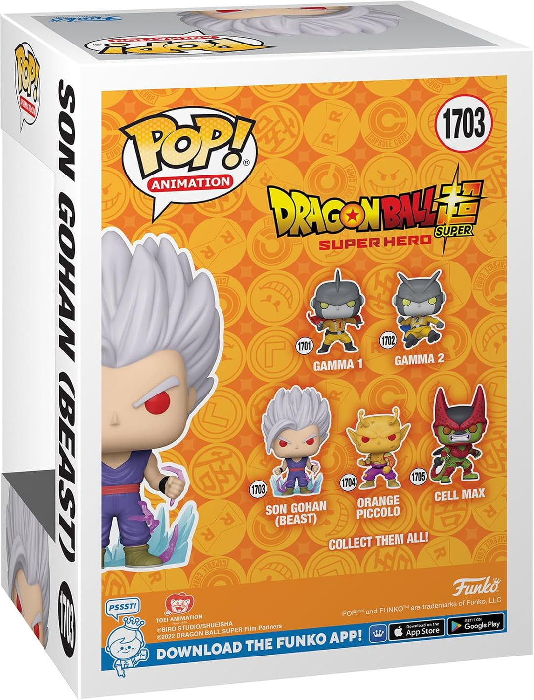 Dragon Ball Super Funko POP Figur Son Gohan (Beast) #1703