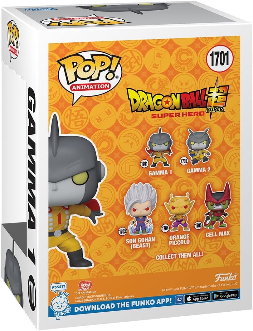Dragon Ball Super Hero Funko POP Gamma 1 #1701