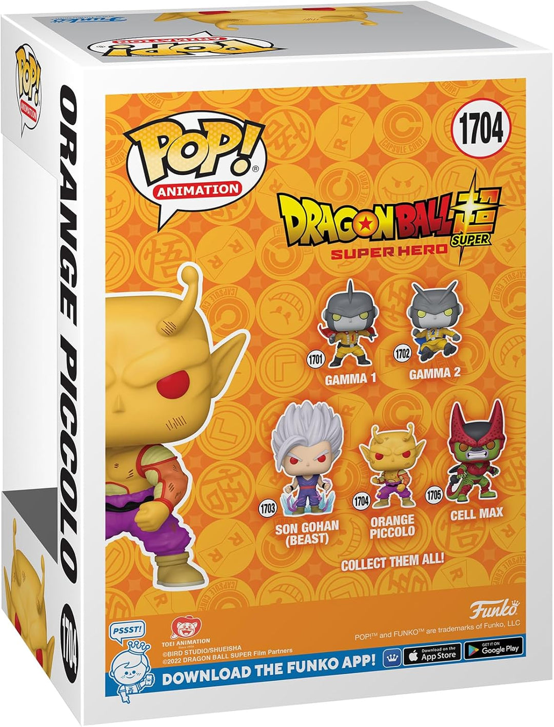 Dragon Ball Funko POP Orange Piccolo #1704
