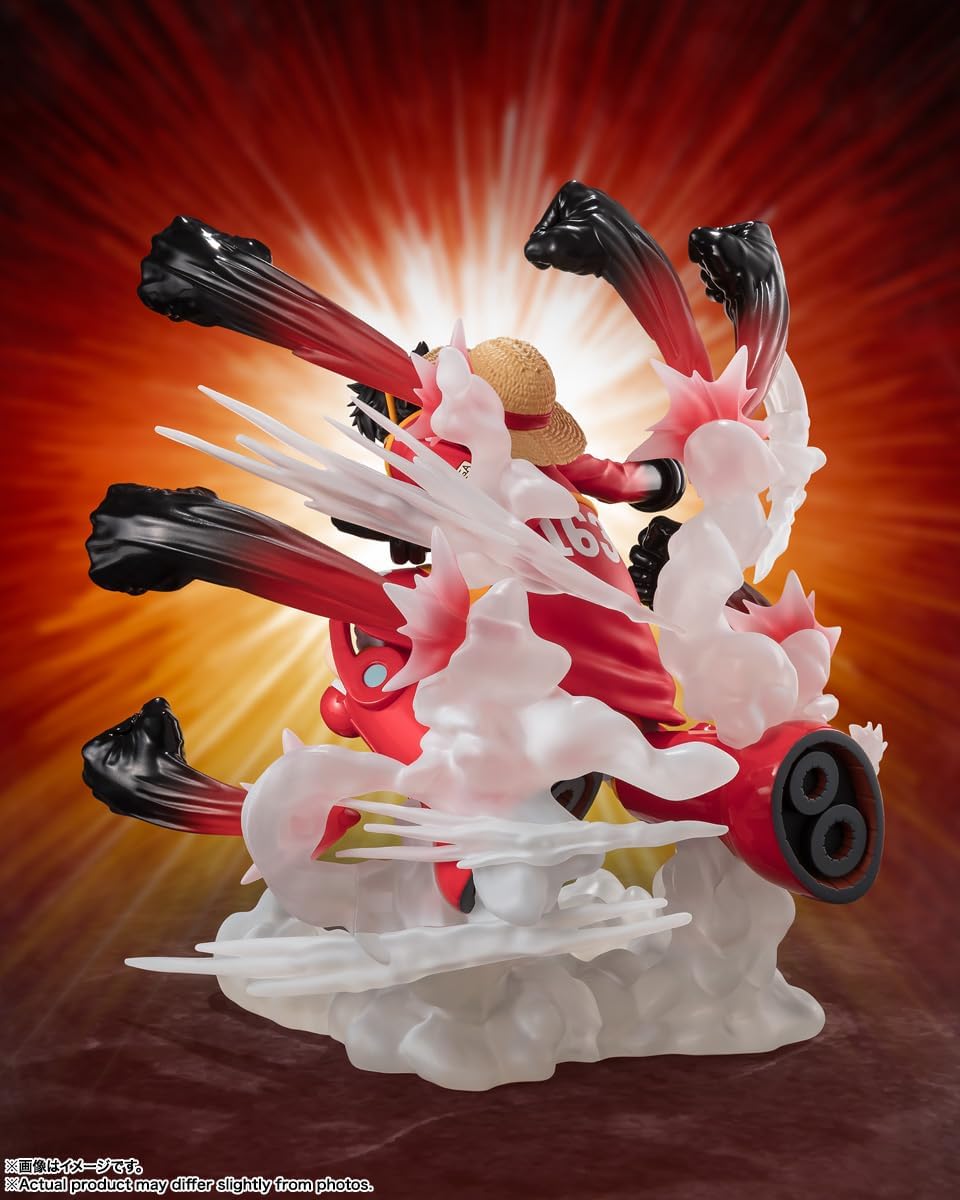 Figuarts Zero One Piece Monkey D. Luffy Gum-Gum Hawk Gatling 18 cm