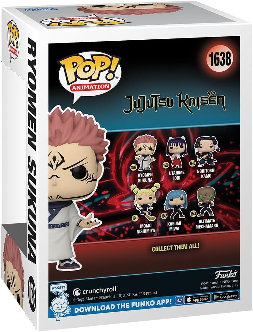 Jujutsu Kaisen Funko POP Ryomen Sukuna #1638