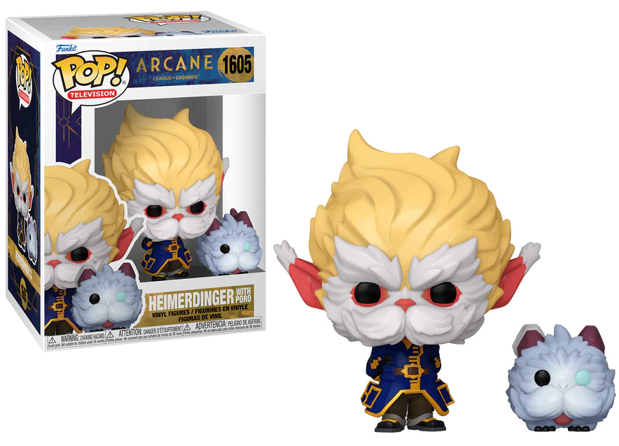 Funko POP Arcane Heimerdinger with Poro #1605
