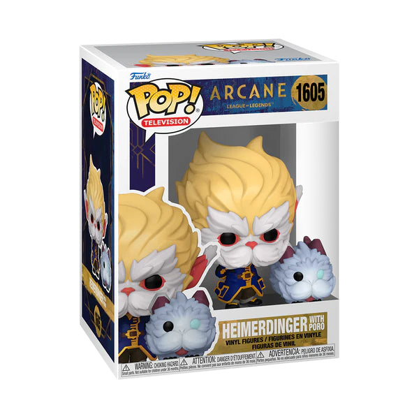 Funko POP Arcane Heimerdinger with Poro #1605