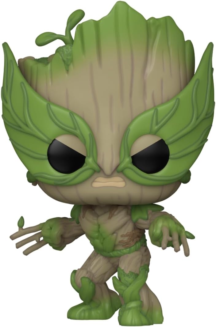 Marvel Funko POP Groot as Wolverine #1396