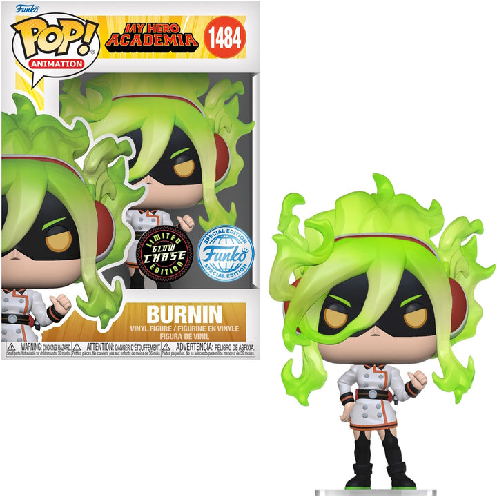 My Hero Academia Funko POP Burnin Limited Glow Chase Edition #1484