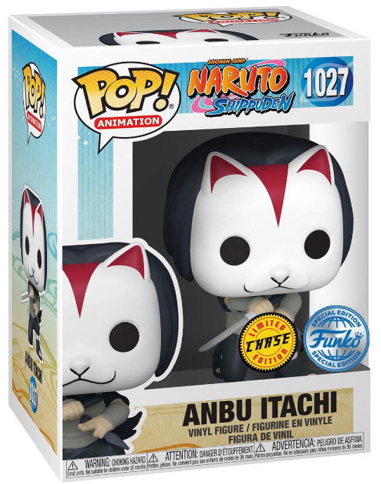 Naruto Shippuden Funko POP Anbu Itachi #1027 Limited Chase Edition