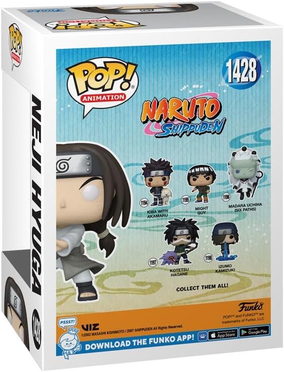 Naruto Shippuden Funko POP Figur Neji Hyuga #1428