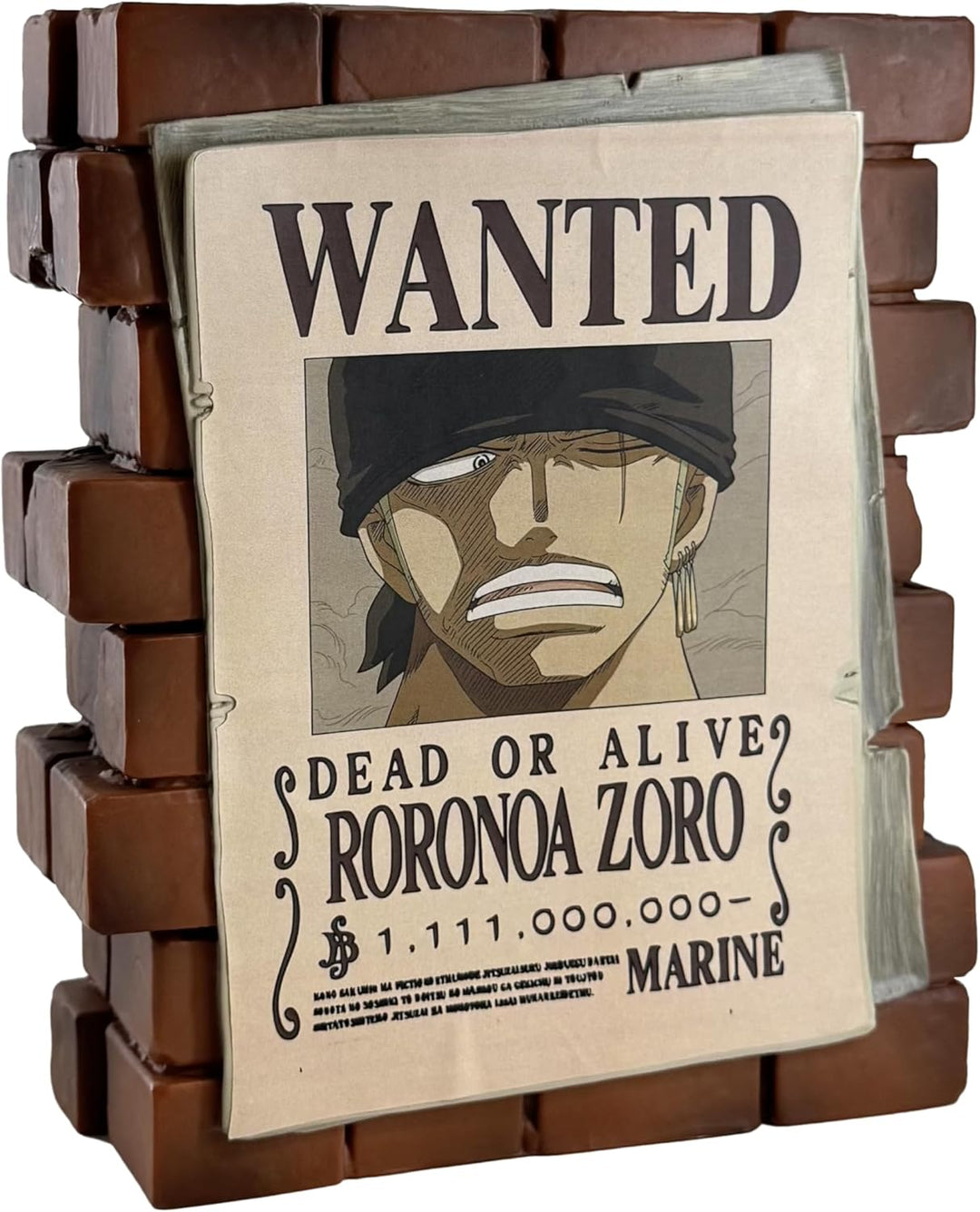 Spardose One Piece Roronoa Zoro Wanted