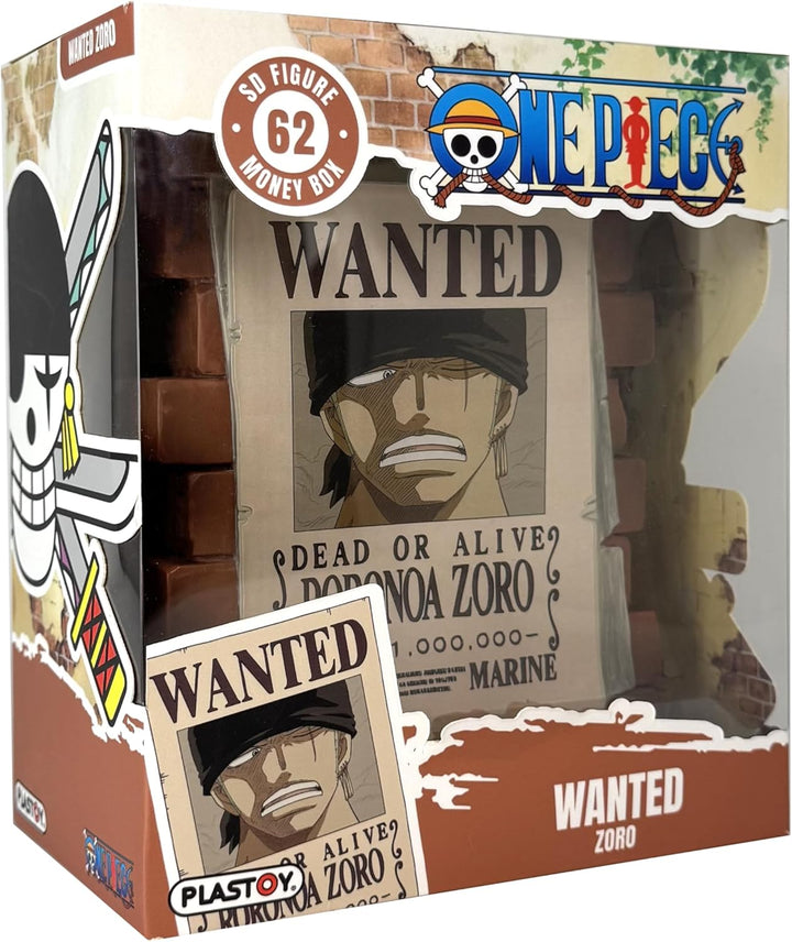 Spardose One Piece Roronoa Zoro Wanted