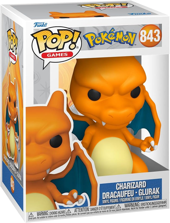 Pokemon Funko POP Charizard - Glurak #843