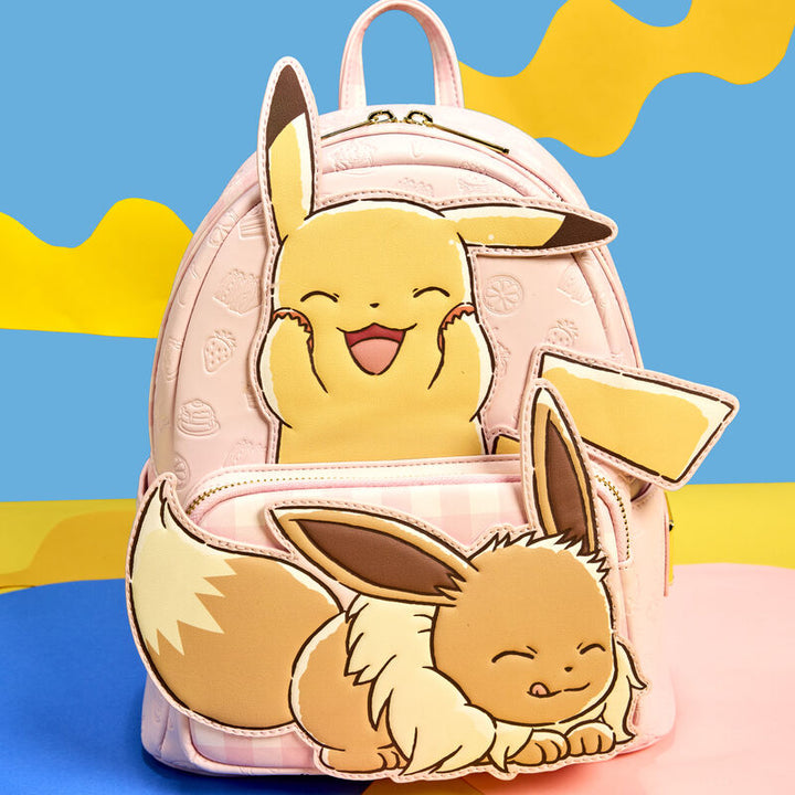 Loungefly Rucksack Pokemon Pikachu & Evoli