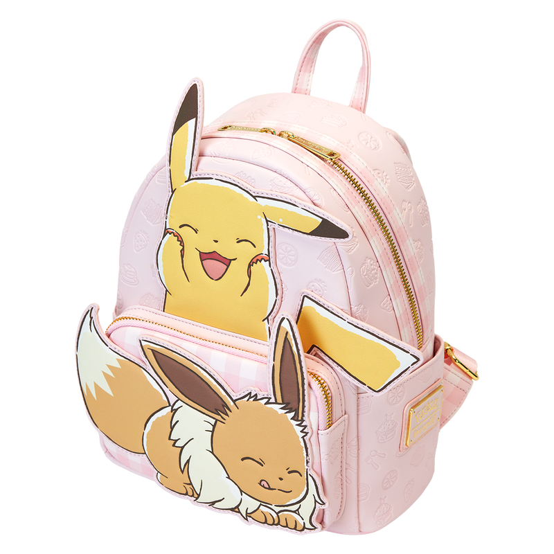 Loungefly Rucksack Pokemon Pikachu & Evoli