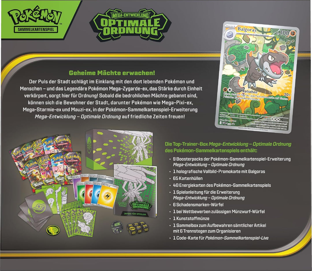 Pokémon Optimale Ordnung Trainer Box