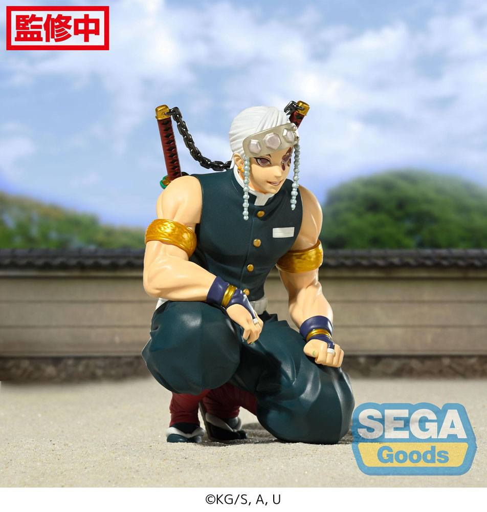 Sega Goods Demon Slayer Tengen Uzui Perching 13 cm