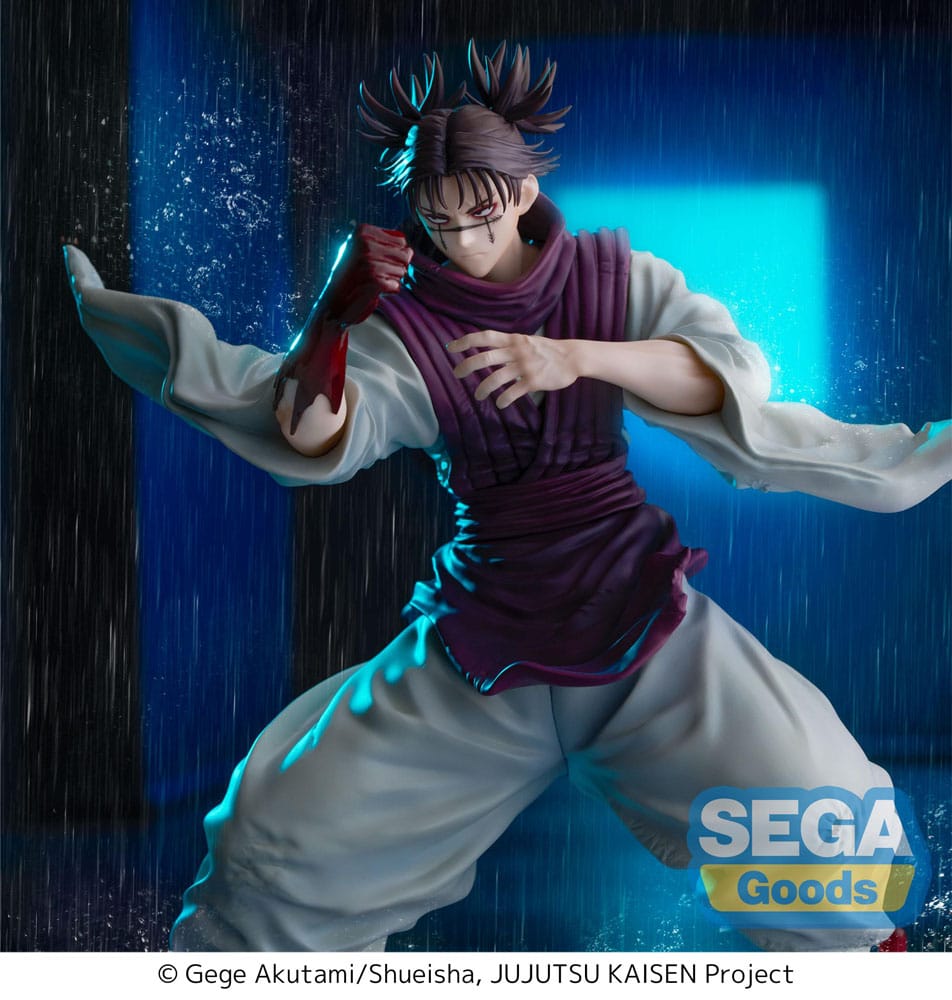 Sega Jujutsu Kaisen Figurizma Statue Choso Flowing Red Scale Stack 22 cm