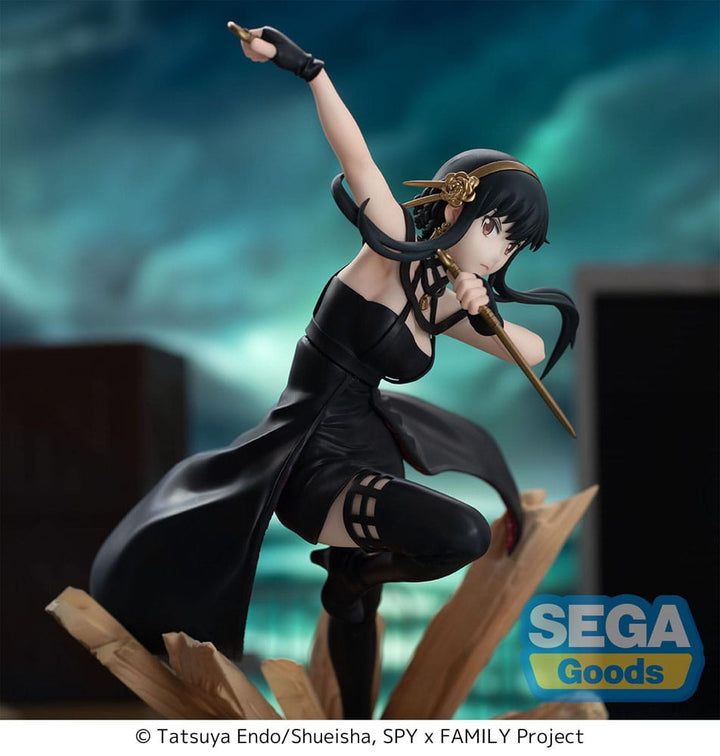 Sega Goods Spy x Family Yor Forger Thorn Princess Luminasta 19 cm