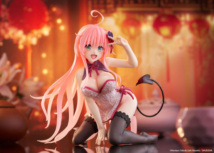 Taito To Love-Ru Darkness Desktop Cute Lala Chinese Dress 13 cm