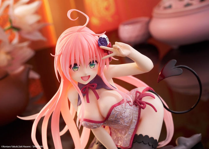 Taito To Love-Ru Darkness Desktop Cute Lala Chinese Dress 13 cm