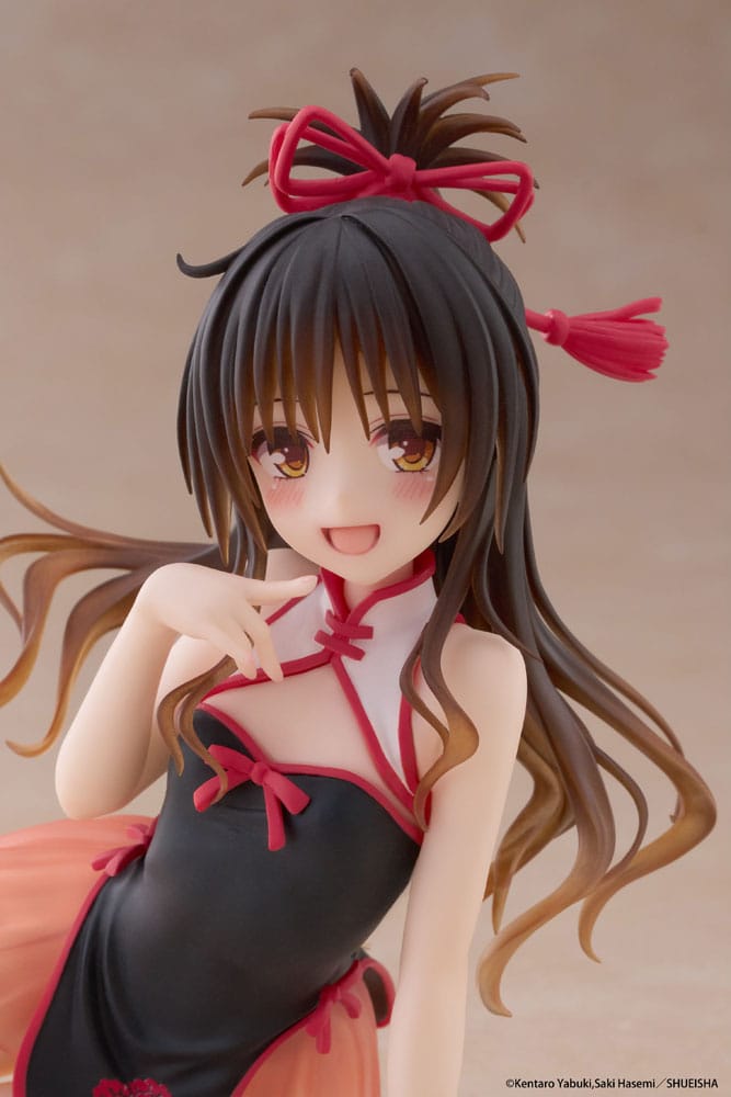 Taito To Love-Ru Darkness Statue Mikan Yuki Chinese Dress 13 cm