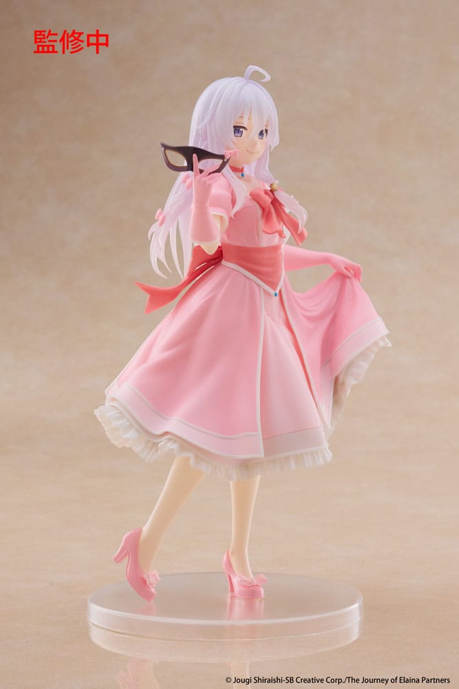 Taito Wandering Witch Coreful Statue Elaina Mask & Party Dress 18 cm