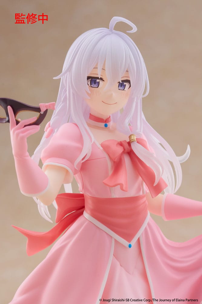 Taito Wandering Witch Coreful Statue Elaina Mask & Party Dress 18 cm