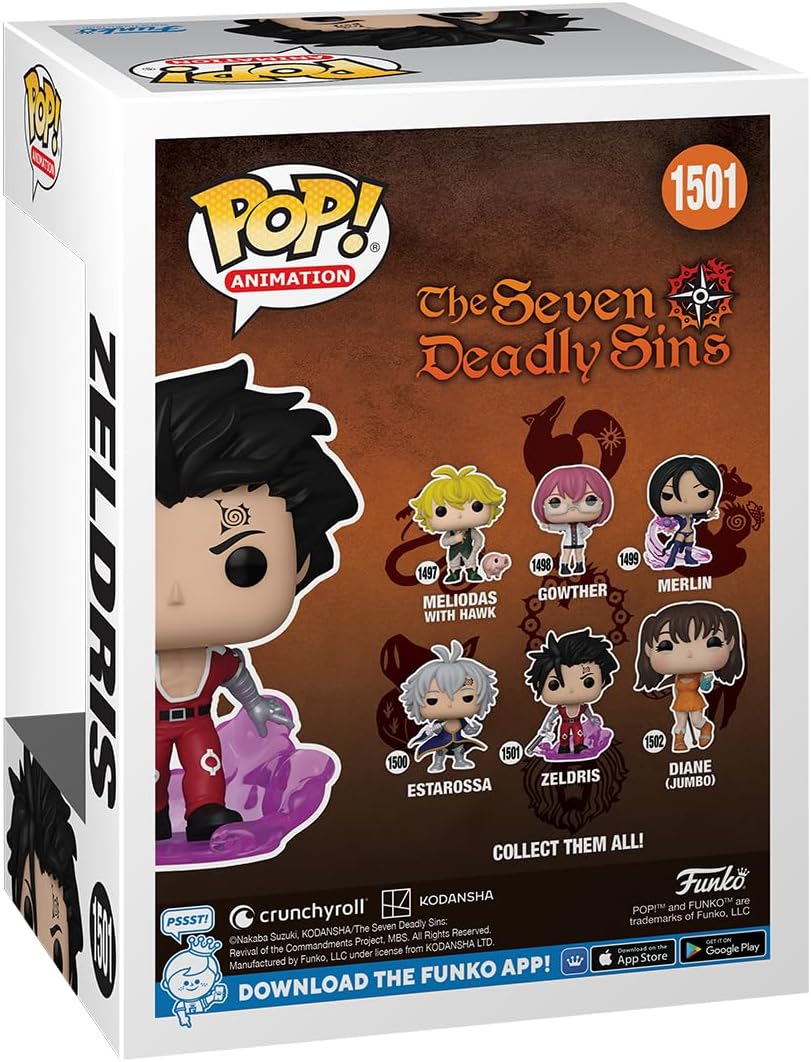 The Seven Deadly Sins Funko POP Zeldris #1501