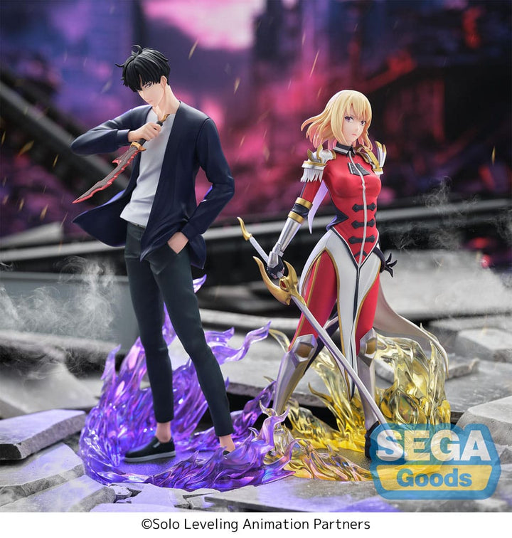 Sega XrossLink Solo Leveling Sung Jinwoo Figur 18 cm
