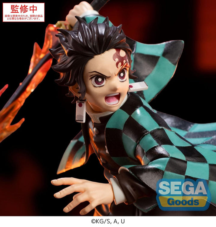Sega Demon Slayer Xross Link Statue Tanjiro Kamado 15 cm