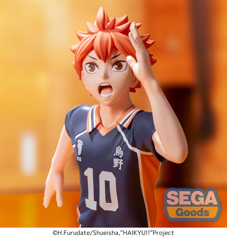 Sega Haikyu!! Premium Statue Shoyo Hinata 15 cm