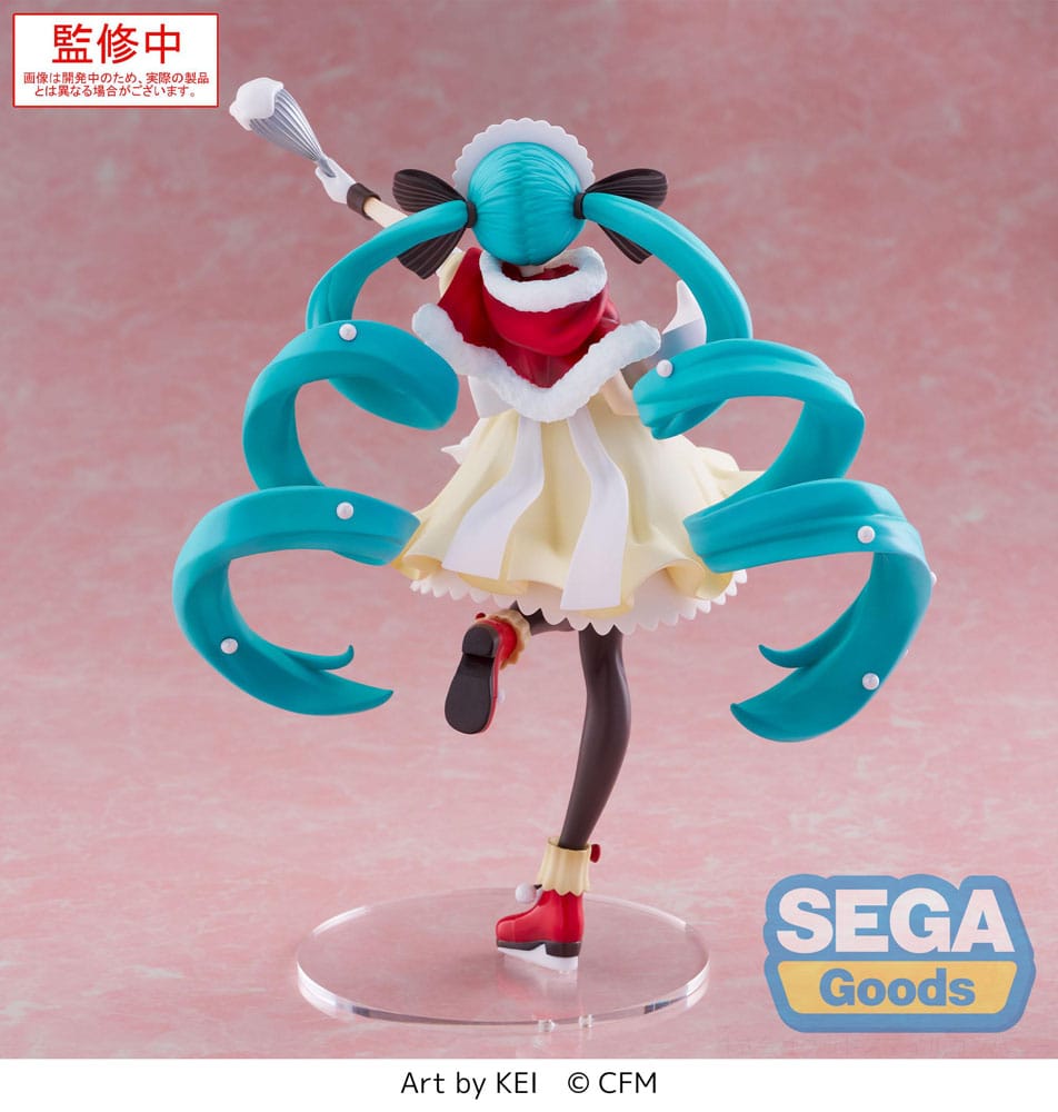 Sega Luminasta Statue Hatsune Miku Christmas 2025 20cm