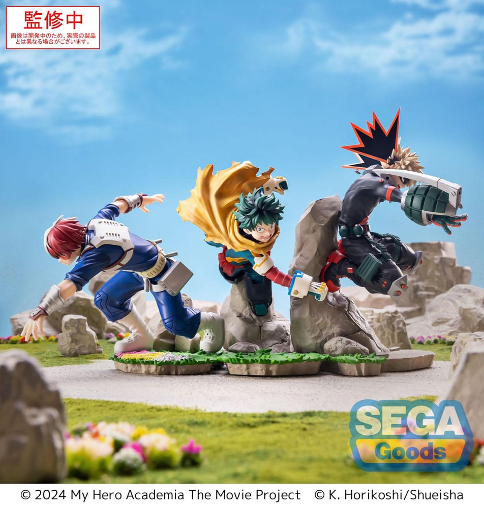 Sega My Hero Academia XrossLink Statue Izuku Midoriya 15 cm