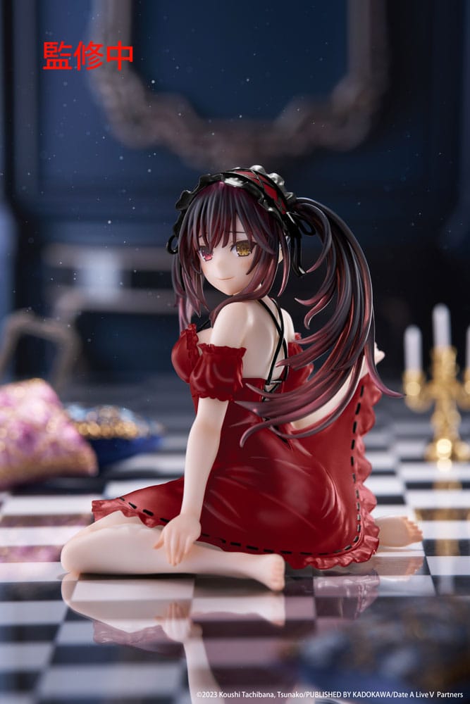 Taito Date A Live Statue Kurumi Tokisaki Nightwear 13 cm
