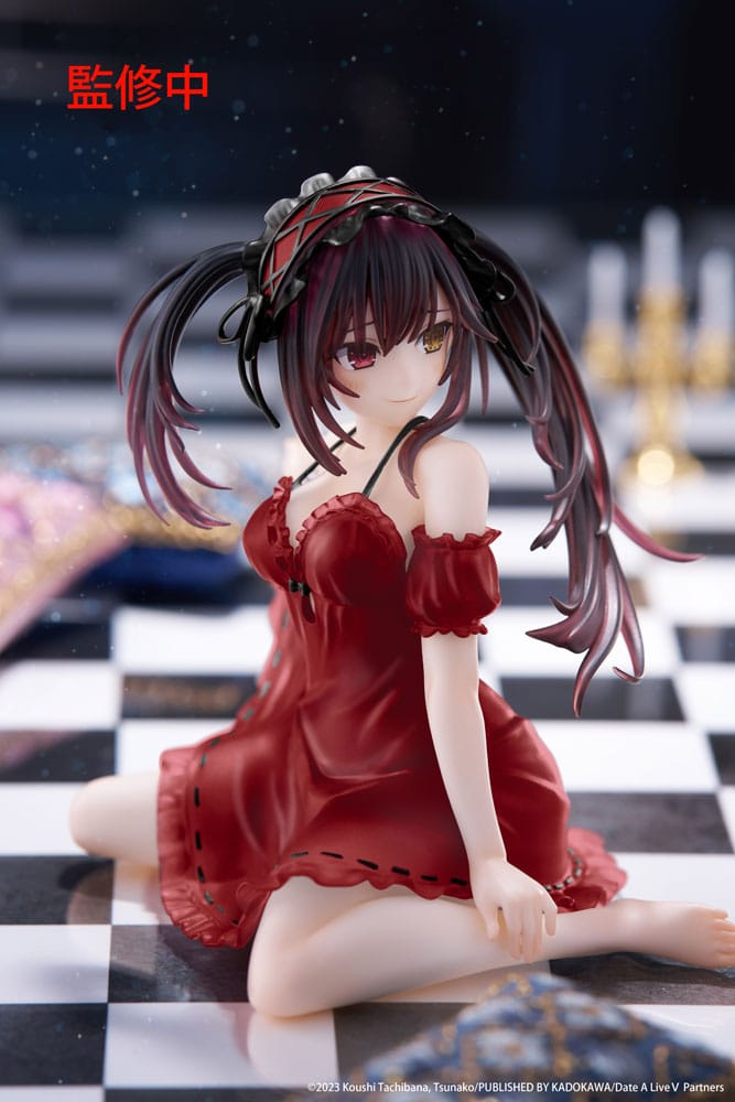 Taito Date A Live Statue Kurumi Tokisaki Nightwear 13 cm
